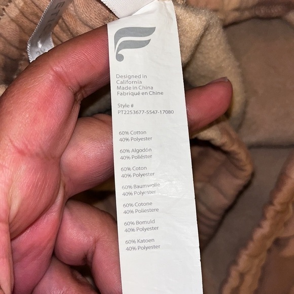 Fabletics Forever Fleece Go To Pants size 2X - Picture 5 of 7